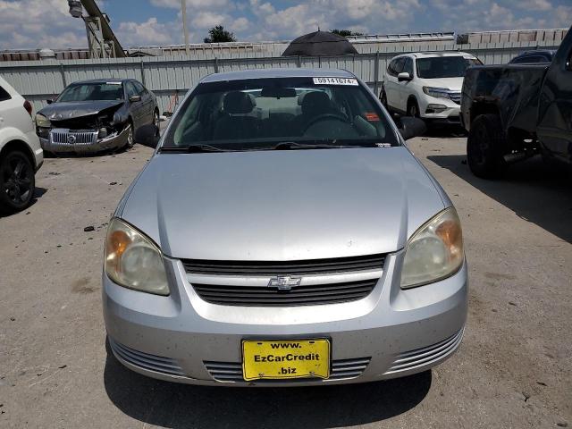 1G1AK15F277169108 - 2007 CHEVROLET COBALT LS SILVER photo 5