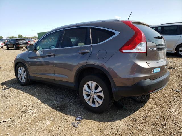 2HKRM4H73EH619786 - 2014 HONDA CR-V EXL BROWN photo 2