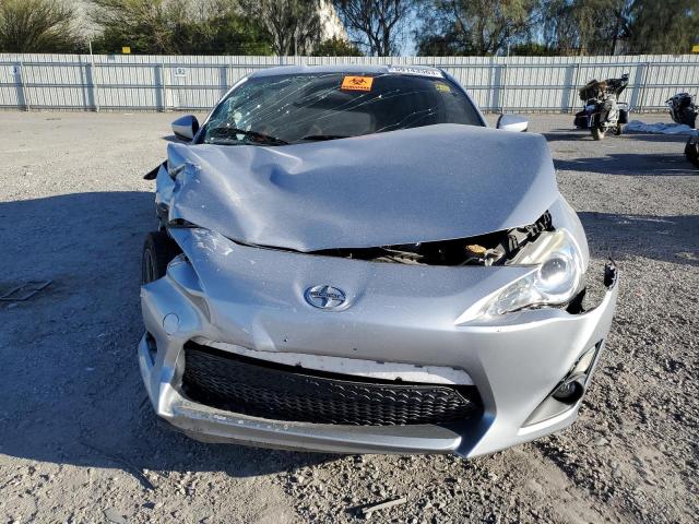 JF1ZNAA19G8707217 - 2016 TOYOTA SCION FR-S ვერცხლისფერი ფოტო 5
