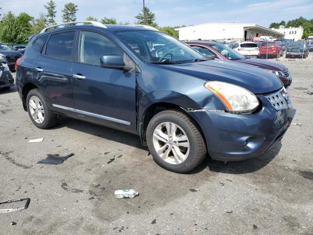 JN8AS5MV4DW611383 - 2013 NISSAN ROGUE S GRAY photo 4