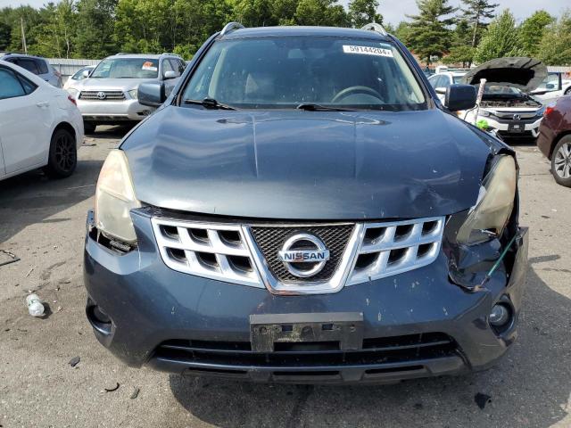 JN8AS5MV4DW611383 - 2013 NISSAN ROGUE S GRAY photo 5