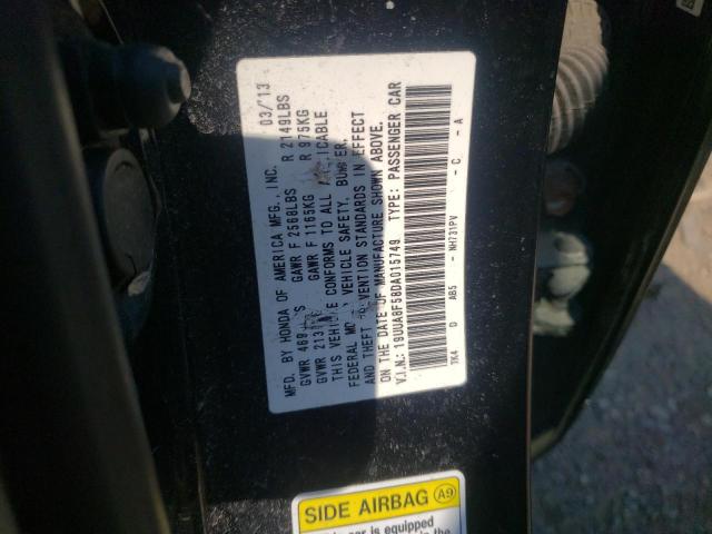 19UUA8F58DA015749 - 2013 ACURA TL TECH BLACK photo 13