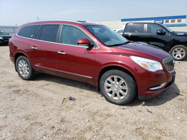 5GAKVBKD8FJ303280 - 2015 BUICK ENCLAVE BURGUNDY photo 4