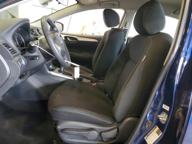 3N1AB7AP8KY393566 - 2019 NISSAN SENTRA S BLUE photo 7