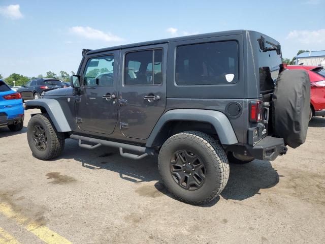 1C4BJWDGXJL931816 - 2018 JEEP WRANGLER U SPORT GRAY photo 2