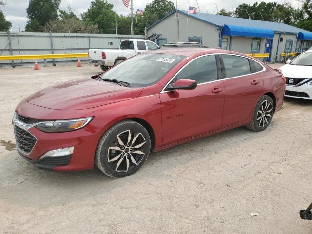 1G1ZG5ST0MF045541 - 2021 CHEVROLET MALIBU RS RED photo 1