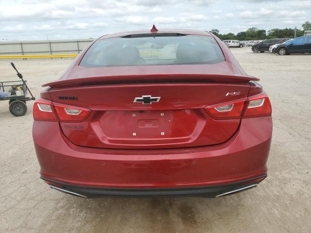 1G1ZG5ST0MF045541 - 2021 CHEVROLET MALIBU RS RED photo 6