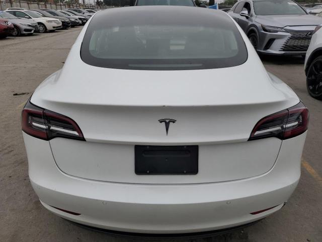 5YJ3E1EA9MF022057 - 2021 TESLA MODEL 3 WHITE photo 6