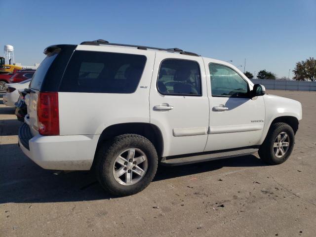 1GKFK13007J142038 - 2007 GMC YUKON WHITE photo 3