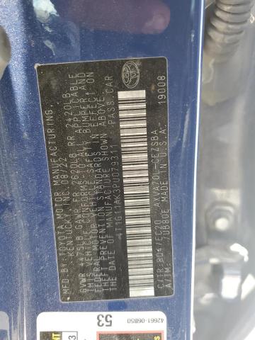 4T1G11AK3PU079311 - 2023 TOYOTA CAMRY SE NIGHT SHADE BLUE photo 12