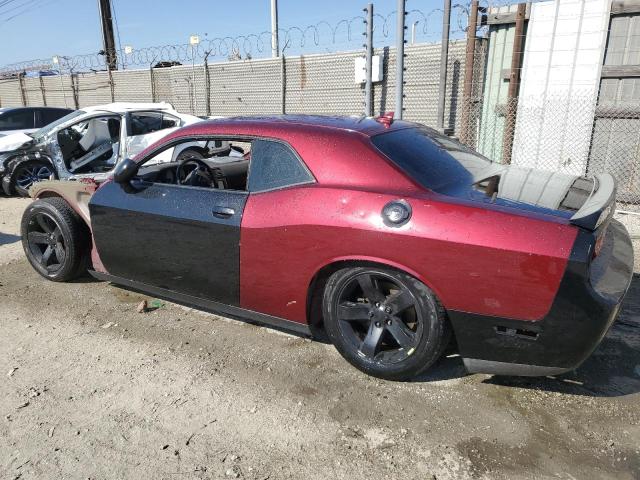 2C3CDZFJ2KH747575 - 2019 DODGE CHALLENGER R/T SCAT PACK BURGUNDY photo 2