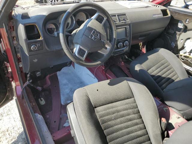 2C3CDZFJ2KH747575 - 2019 DODGE CHALLENGER R/T SCAT PACK BURGUNDY photo 8