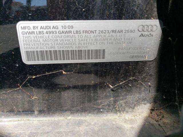 WAUEKAFB5AN032846 - 2010 AUDI A6 PREMIUM PLUS BLACK photo 12