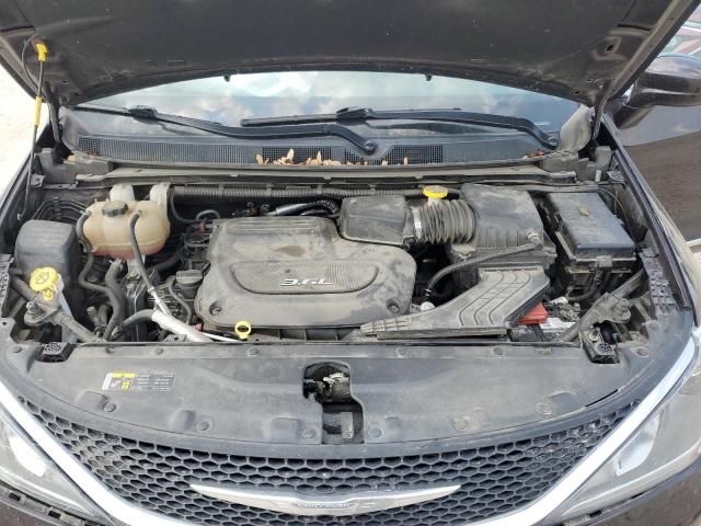 2C4RC1EG5HR708594 - 2017 CHRYSLER PACIFICA TOURING L PLUS BLACK photo 12