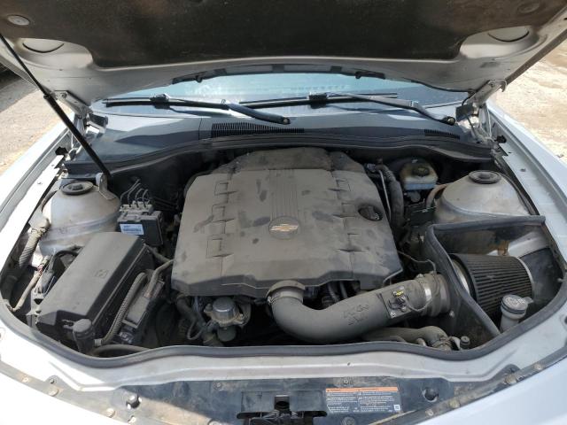 2G1FC1EV0A9161850 - 2010 CHEVROLET CAMARO LT SILVER photo 11