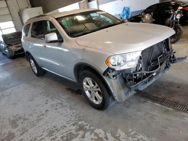 1C4RDJDG0CC158768 - 2012 DODGE DURANGO CREW SILVER photo 1