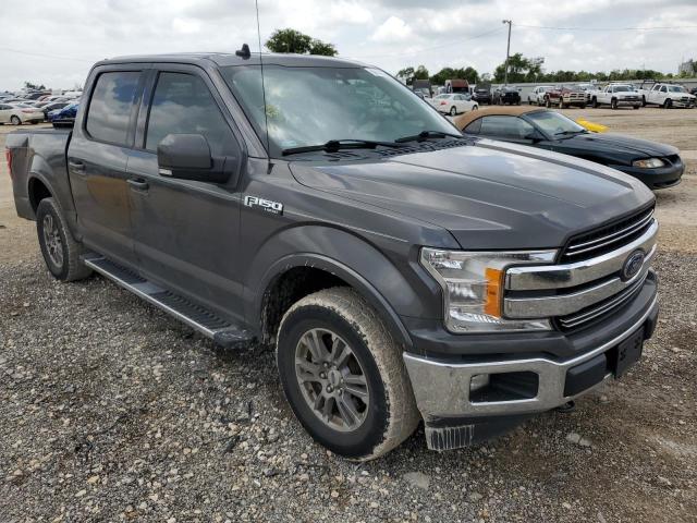 1FTEW1EP1KKC23428 - 2019 FORD F150 SUPERCREW GRAY photo 4