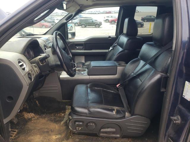 1FTPX04566KC82674 - 2006 FORD F150 Կապույտ լուսանկար 7
