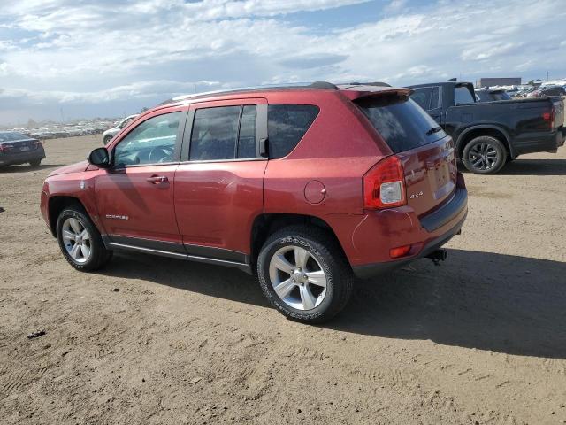 1C4NJDEB1CD524906 - 2012 JEEP COMPASS LATITUDE RED photo 2