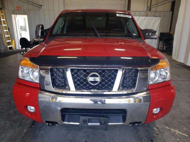 1N6BA0ED4CN315115 - 2012 NISSAN TITAN S RED photo 5