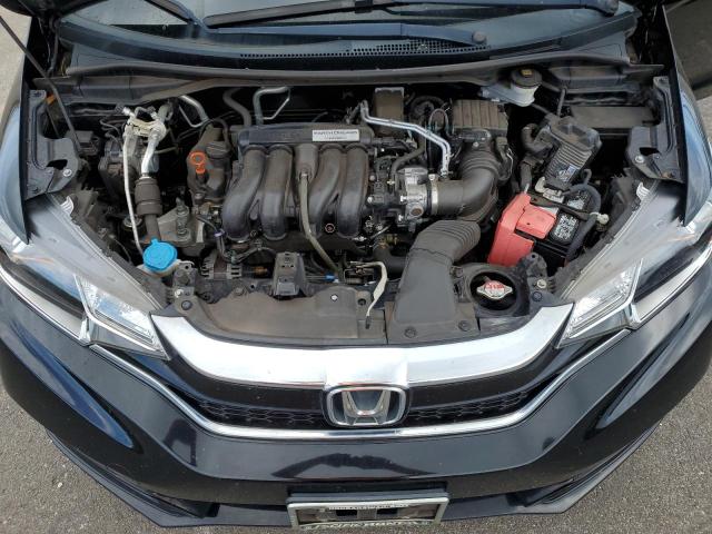 3HGGK5H66KM718135 - 2019 HONDA FIT SPORT BLACK photo 11