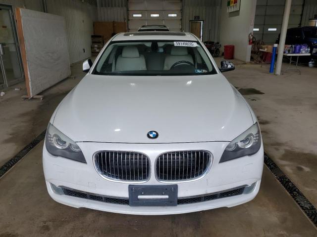 WBAKC8C51ACY68138 - 2010 BMW 750 LI XDRIVE WHITE photo 5