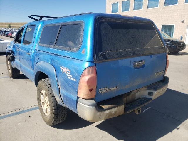 5TEJU62N96Z207290 - 2006 TOYOTA TACOMA DOUBLE CAB PRERUNNER BLUE photo 3