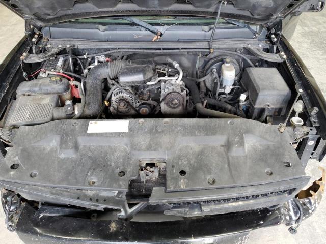 1GCRCPEXXBZ305811 - 2011 CHEVROLET SILVERADO C1500 შავი ფოტო 11