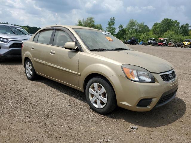 KNADH4A38A6638101 - 2010 KIA RIO LX GOLD photo 4