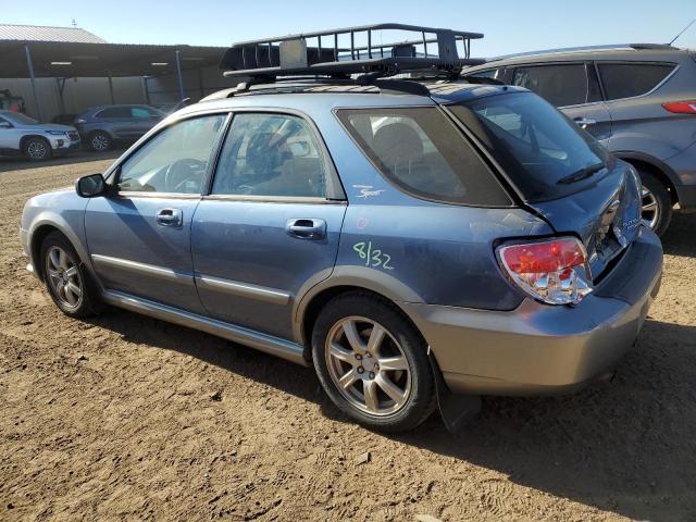 JF1GG63617H805536 - 2007 SUBARU IMPREZA OUTBACK SPORT BLUE photo 2