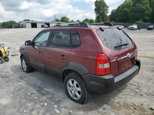 KM8JN72D65U140502 - 2005 HYUNDAI TUCSON GLS MAROON photo 2