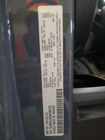 3C6MRVJG6ME586725 - 2021 RAM PROMASTER 3500 HIGH 蓝色 照片 12