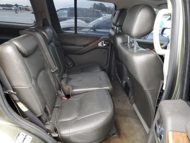 5N1AR18UX5C740258 - 2005 NISSAN PATHFINDER LE GREEN photo 11