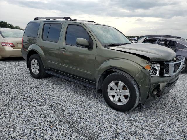 5N1AR18UX5C740258 - 2005 NISSAN PATHFINDER LE GREEN photo 4