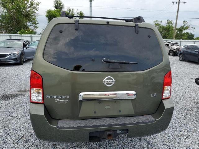 5N1AR18UX5C740258 - 2005 NISSAN PATHFINDER LE GREEN photo 6