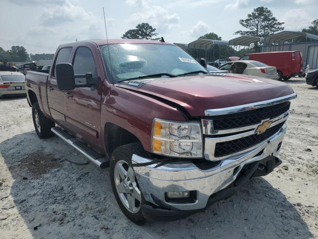 1GC1KYE85DF220278 - 2013 CHEVROLET SILVERADO K2500 HEAVY DUTY LTZ BURGUNDY photo 4