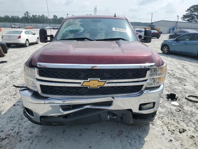 1GC1KYE85DF220278 - 2013 CHEVROLET SILVERADO K2500 HEAVY DUTY LTZ BURGUNDY photo 5