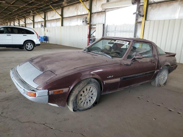 JM1FB3329F0868915 - 1985 MAZDA RX7 13B BURGUNDY photo 1