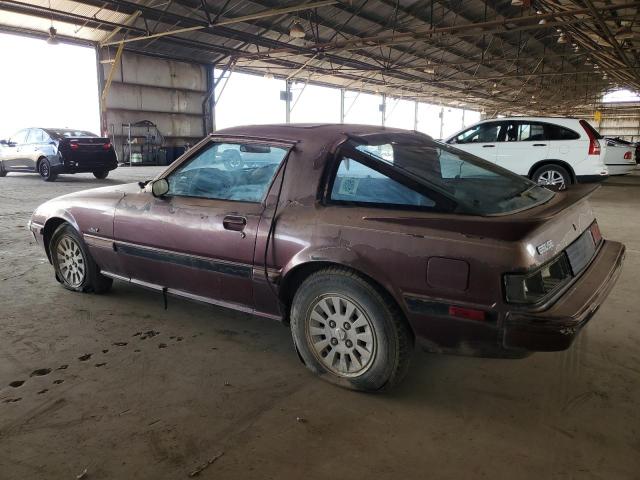 JM1FB3329F0868915 - 1985 MAZDA RX7 13B BURGUNDY photo 2