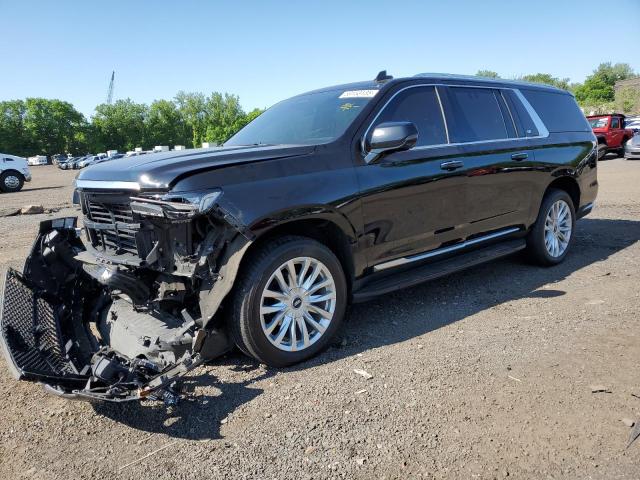 1GYS4JKL0MR163253 - 2021 CADILLAC ESCALADE ESV LUXURY 黑色 照片 1