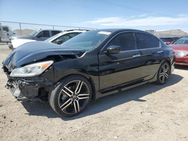 1HGCR2E54HA179220 - 2017 HONDA ACCORD SPORT BLACK photo 1