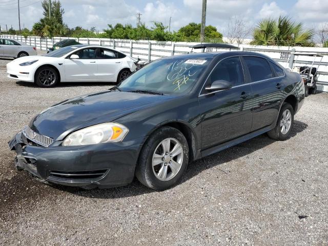 2G1WA5E34E1116300 - 2014 CHEVROLET IMPALA LIM LS GRAY photo 1