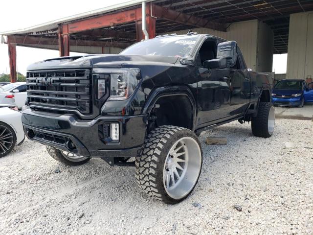 1GT49PEY8NF357378 - 2022 GMC SIERRA K2500 AT4 BLACK photo 1