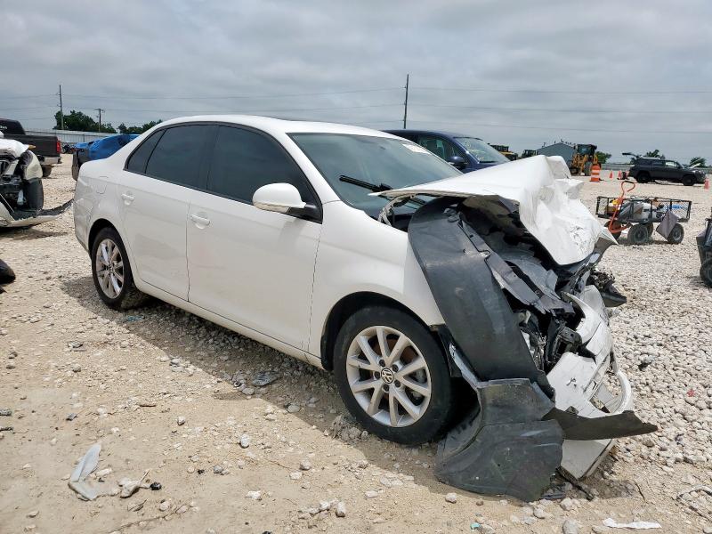 3VWRZ7AJ4AM143347 - 2010 VOLKSWAGEN JETTA SE Weiß Foto 4