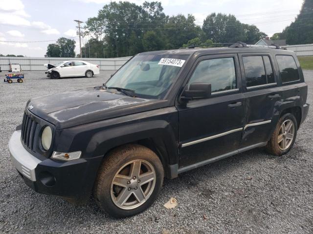 1J8FT48W38D534768 - 2008 JEEP PATRIOT LIMITED BLACK photo 1