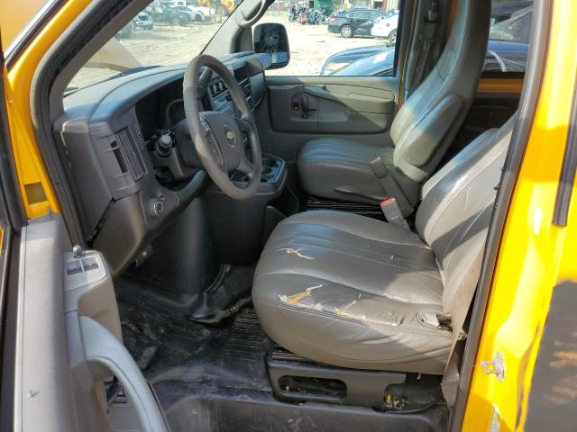 1GCZGUCA4E1168515 - 2014 CHEVROLET EXPRESS G3 YELLOW photo 7