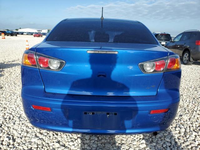 JA32U2FU6HU016290 - 2017 MITSUBISHI LANCER ES BLUE photo 6