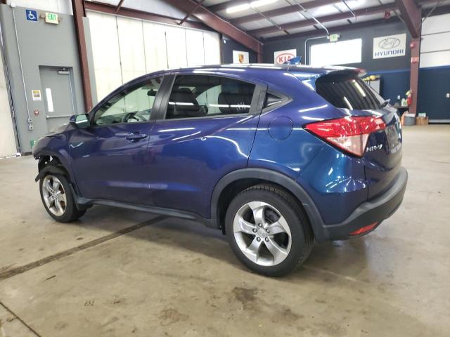 3CZRU6H58HM717490 - 2017 HONDA HR-V EX BLUE photo 2