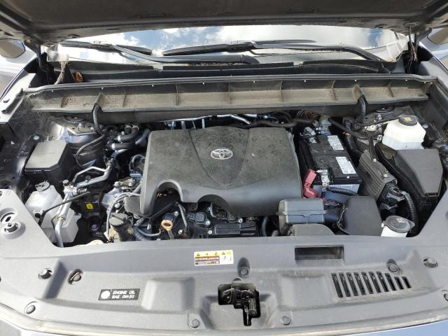 5TDGZRAH2MS523780 - 2021 TOYOTA HIGHLANDER XLE Մոխրագույն լուսանկար 12
