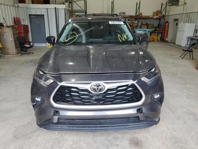 5TDGZRAH2MS523780 - 2021 TOYOTA HIGHLANDER XLE Մոխրագույն լուսանկար 5